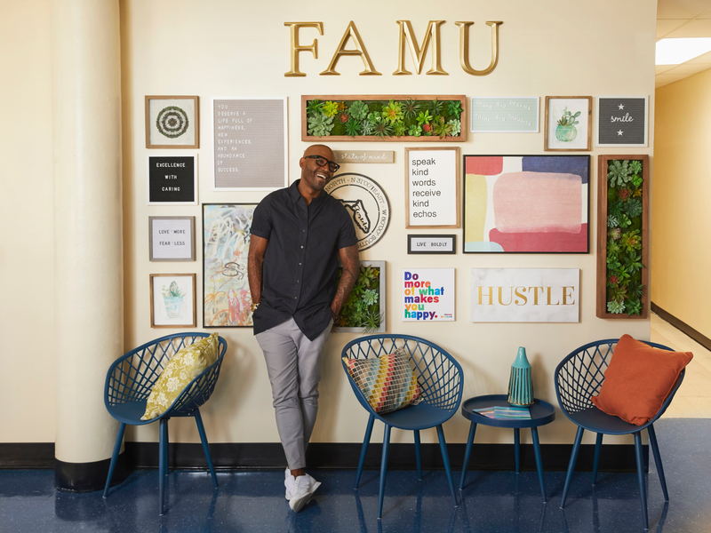 Illustration for article titled FAMU Alum Karamo Brown Just Gave the HBCU a Queer Eye Makeover